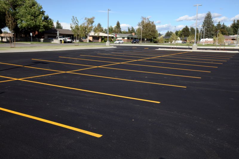 Parking Lot Crack Sealing